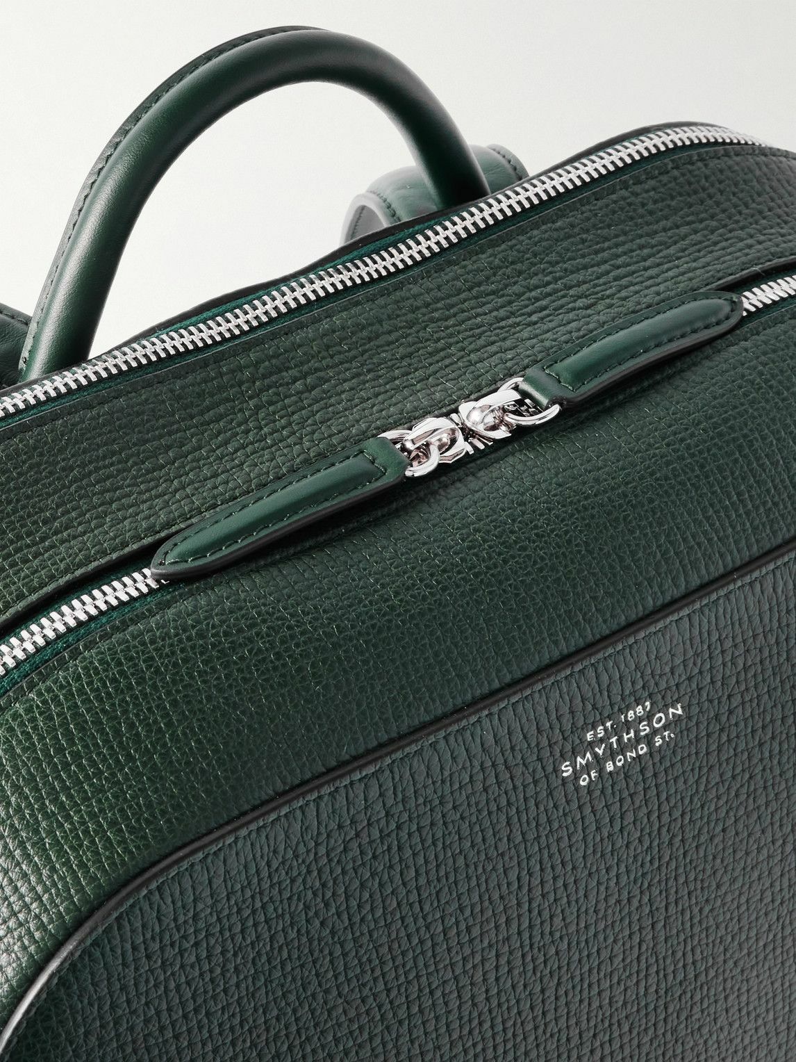 SMYTHSON - Ludlow Full-Grain Leather Backpack