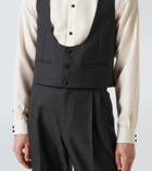 Valentino Wool gabardine vest