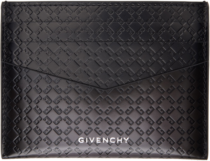 Photo: Givenchy Gray Monogram 72 Leather Card Holder
