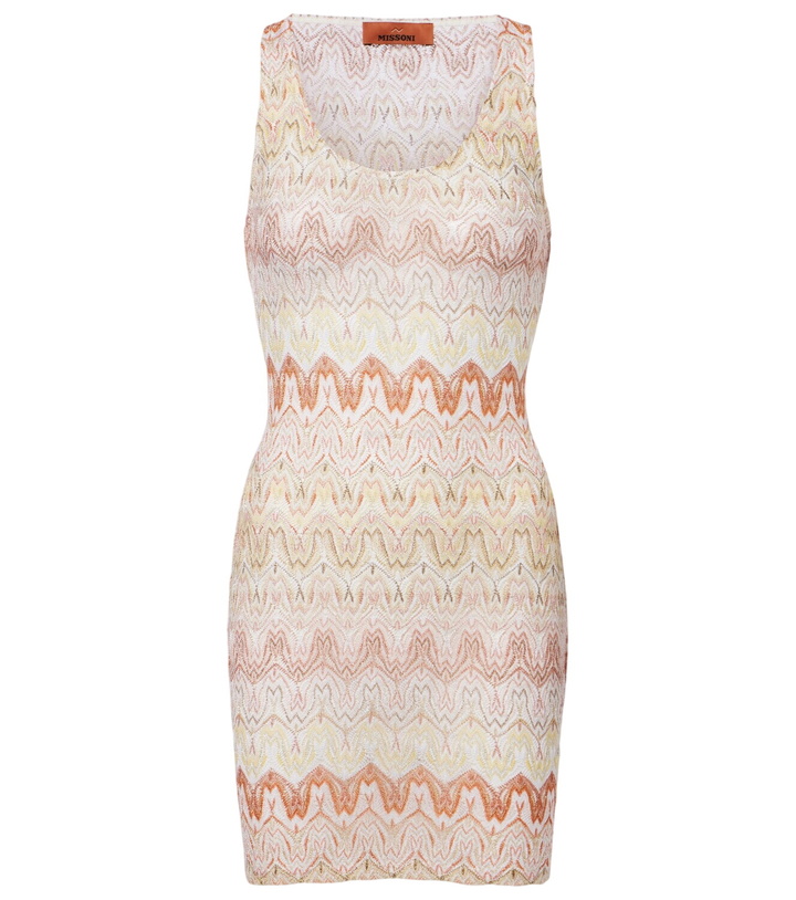 Photo: Missoni Lamé minidress