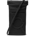 Moncler Genius - 5 Moncler Craig Green Leather-Trimmed Canvas Messenger Bag - Men - Black