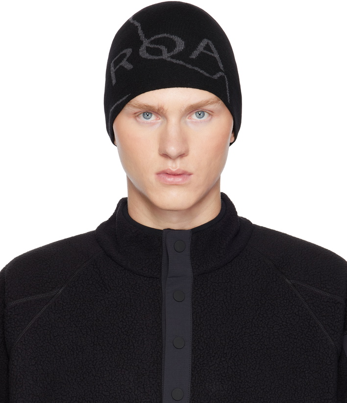 Photo: ROA Black Logo Beanie