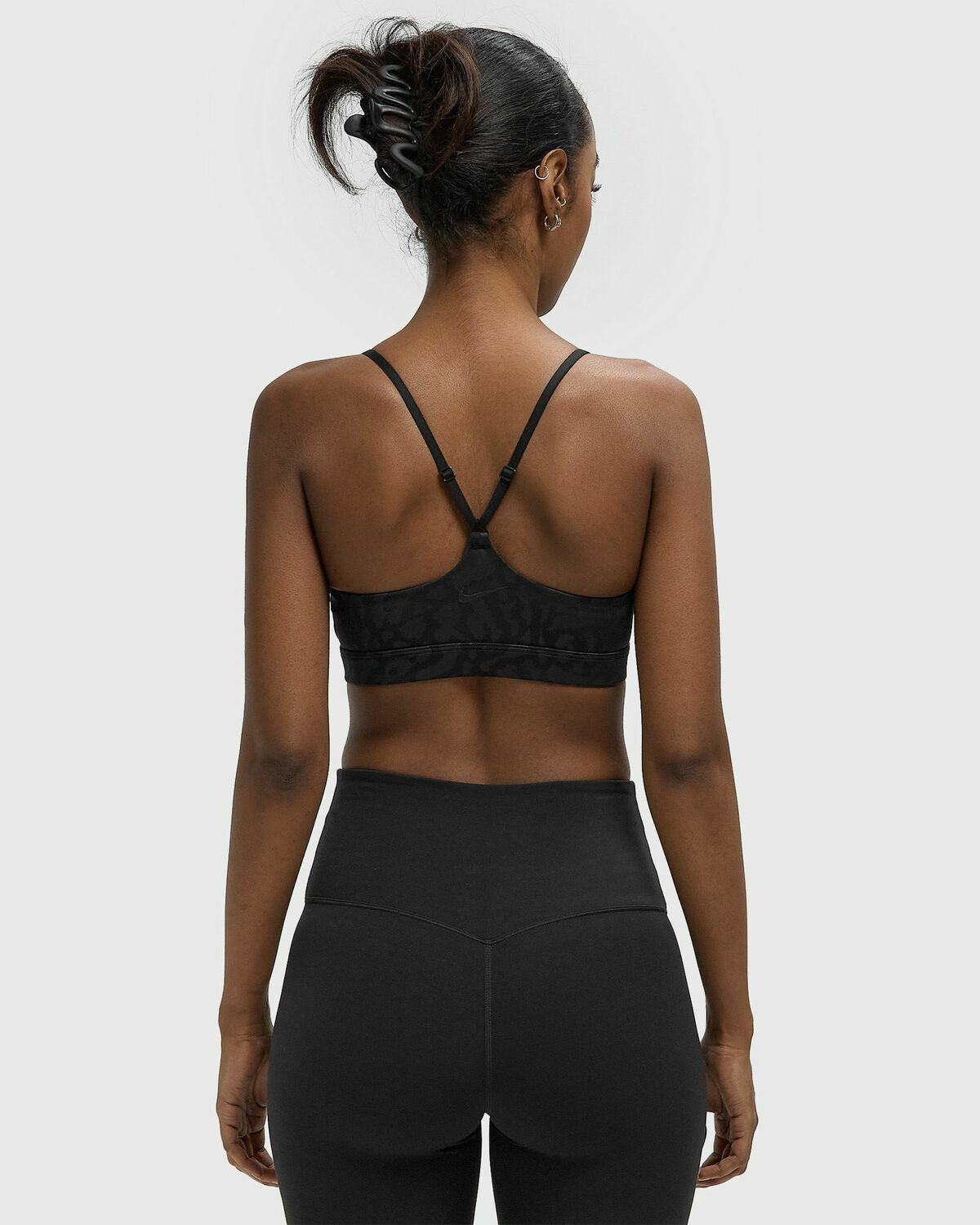 Nike DF INDY X UNVRSA BRA EMB Black Womens (Sports-) Bra
