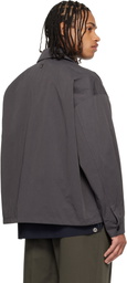 LE17SEPTEMBRE Gray Cargo Pocket Jacket