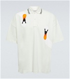 JW Anderson - Printed polo cotton shirt
