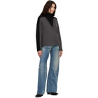 MM6 Maison Margiela Blue Sideways Denim Jeans