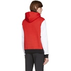 Paco Rabanne Red and White Peter Saville Edition Male Tales Hoodie