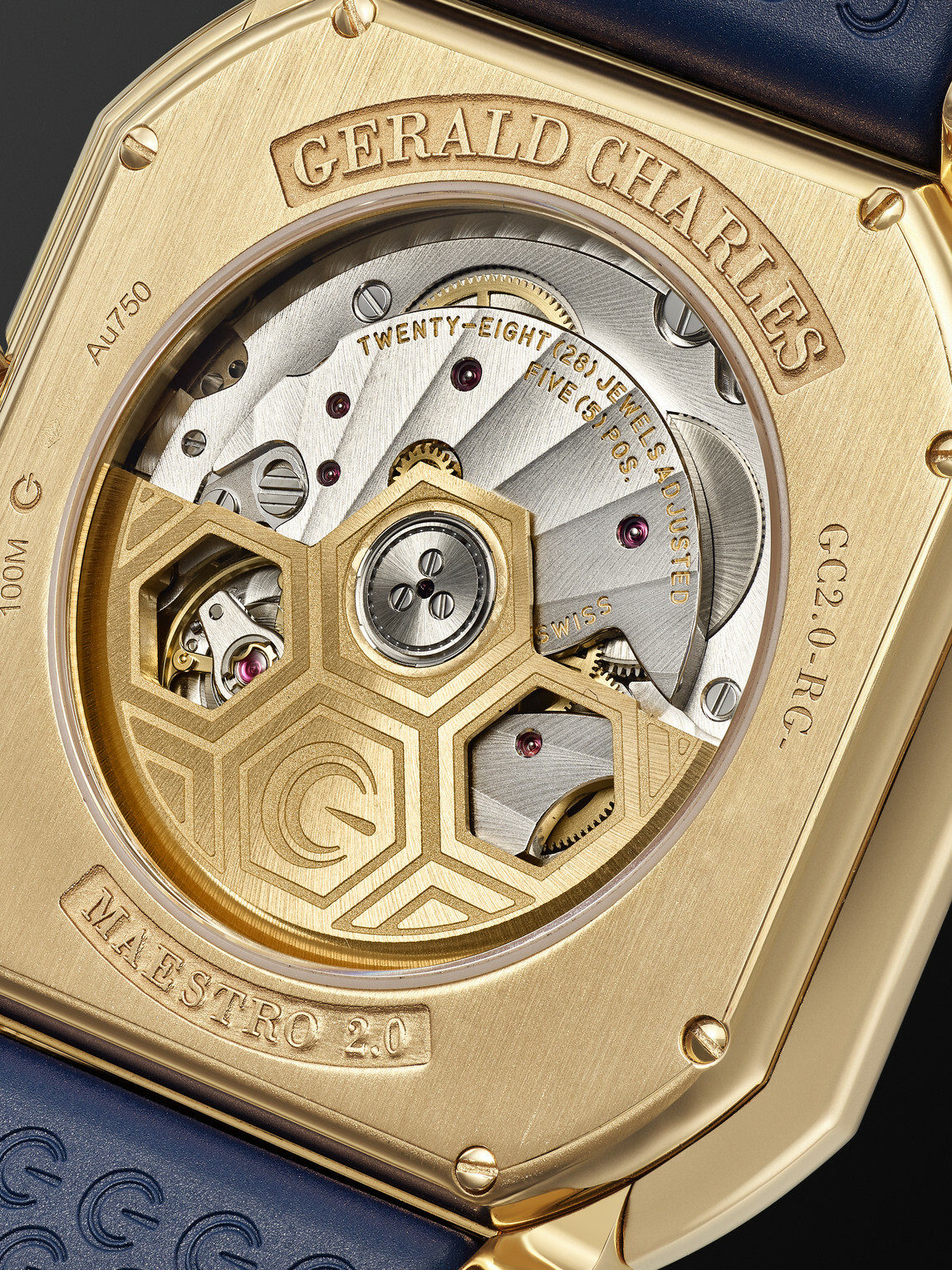 Gerald Charles - Maestro 2.0 Ultra-Thin Automatic 18-Karat Rose Gold Watch, Ref. GC2.0-RG-01