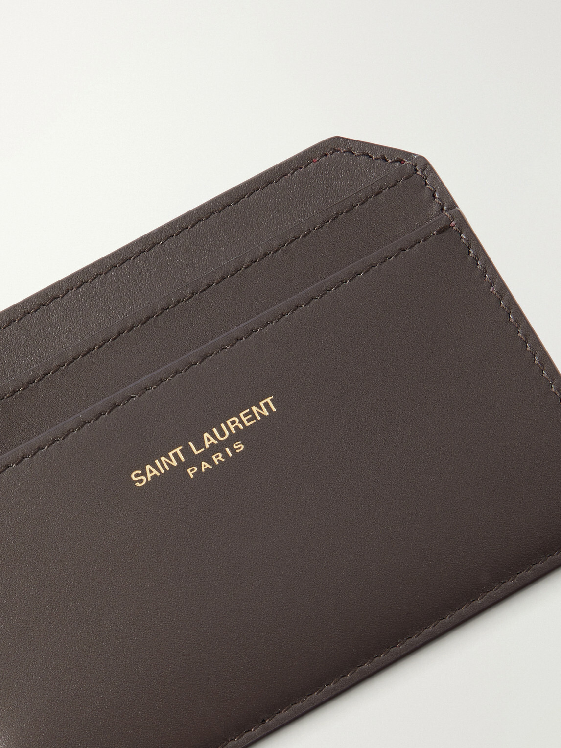 SAINT LAURENT - Leather Cardoholder