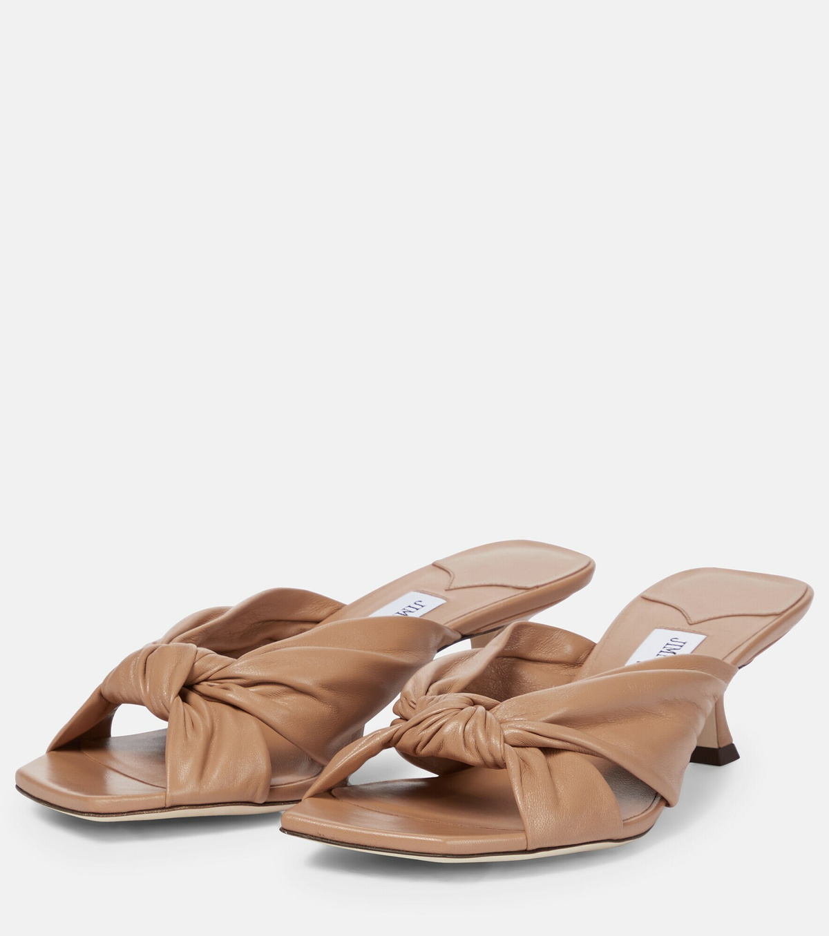 【関税込み】Jimmy Choo ゴールド Avenue 50 ヒールサンダル Jimmy Choo: Gold Avenue 50 Heeled Sandals | SSENSE