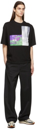 Lanvin Black Oversized Rosenquist T-Shirt