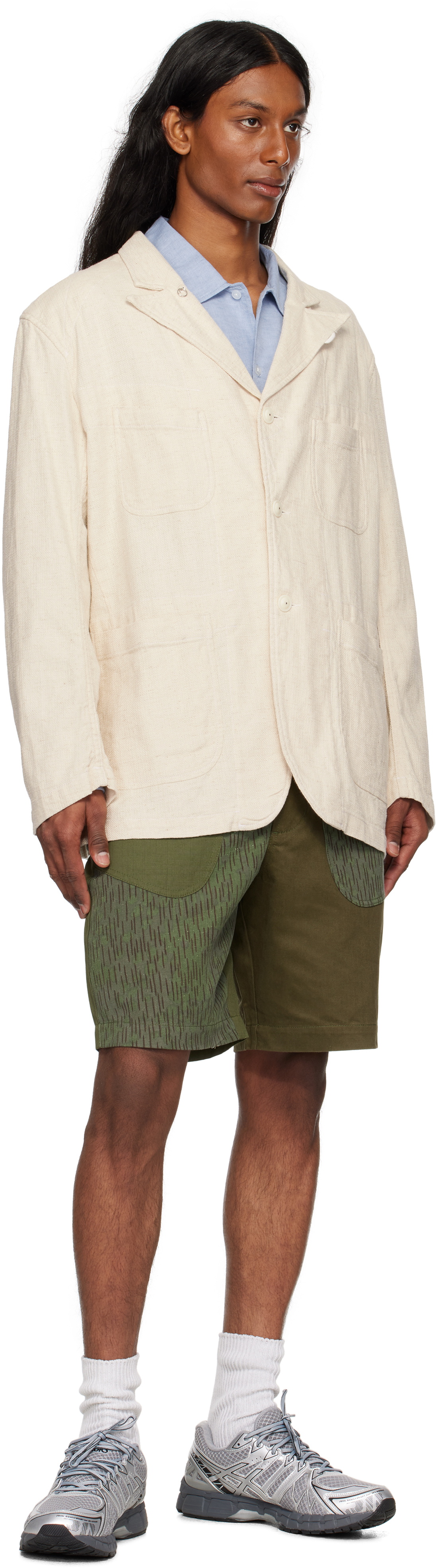 Maharishi Khaki 6086 Upcycled Fixed Deck Shorts