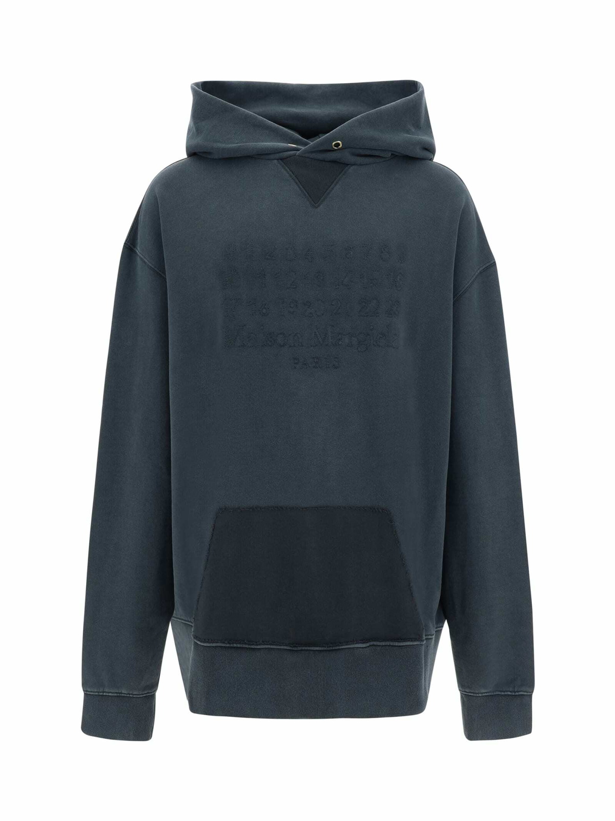 Maison Margiela // Orange Cotton & Mohair Panelled Sweater