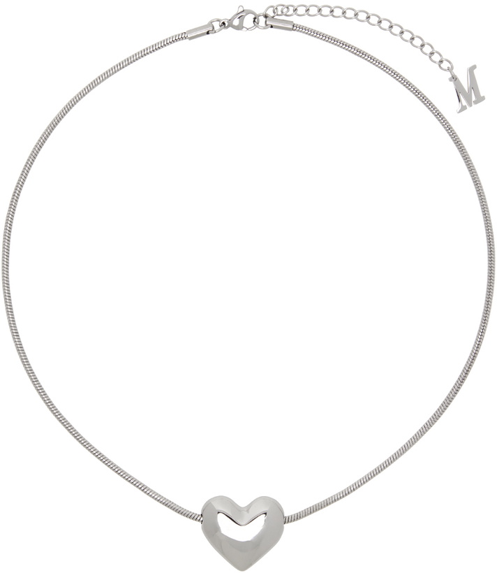 Photo: Marland Backus Silver Lonely Heart Necklace