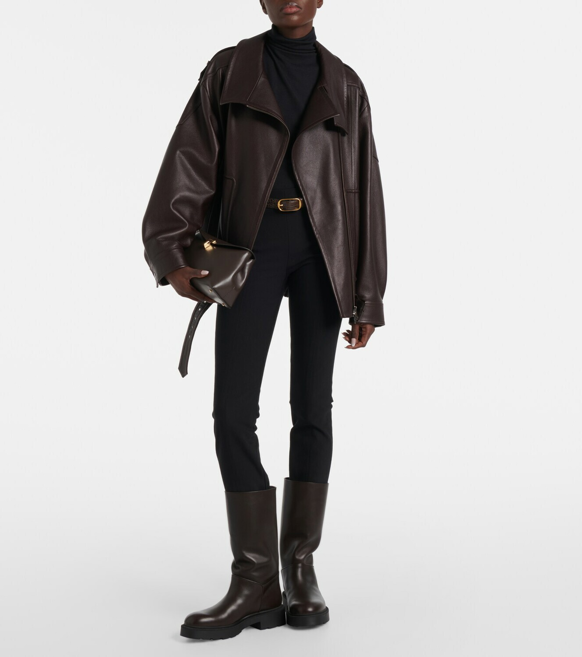 Vince Leather biker jacket