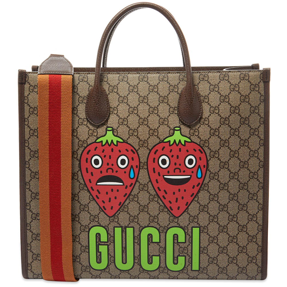 Gucci Men s Pablo Delcielo GG Tote in Beige