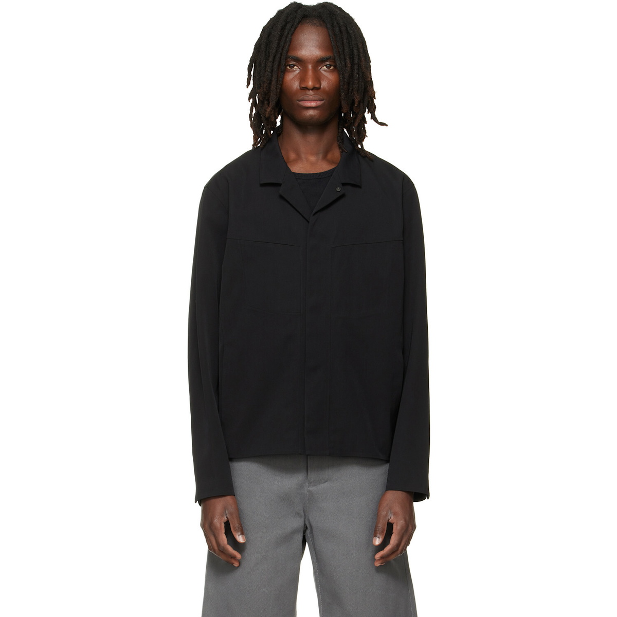 Veilance Black Demlo SL Pullover Arc'teryx Veilance