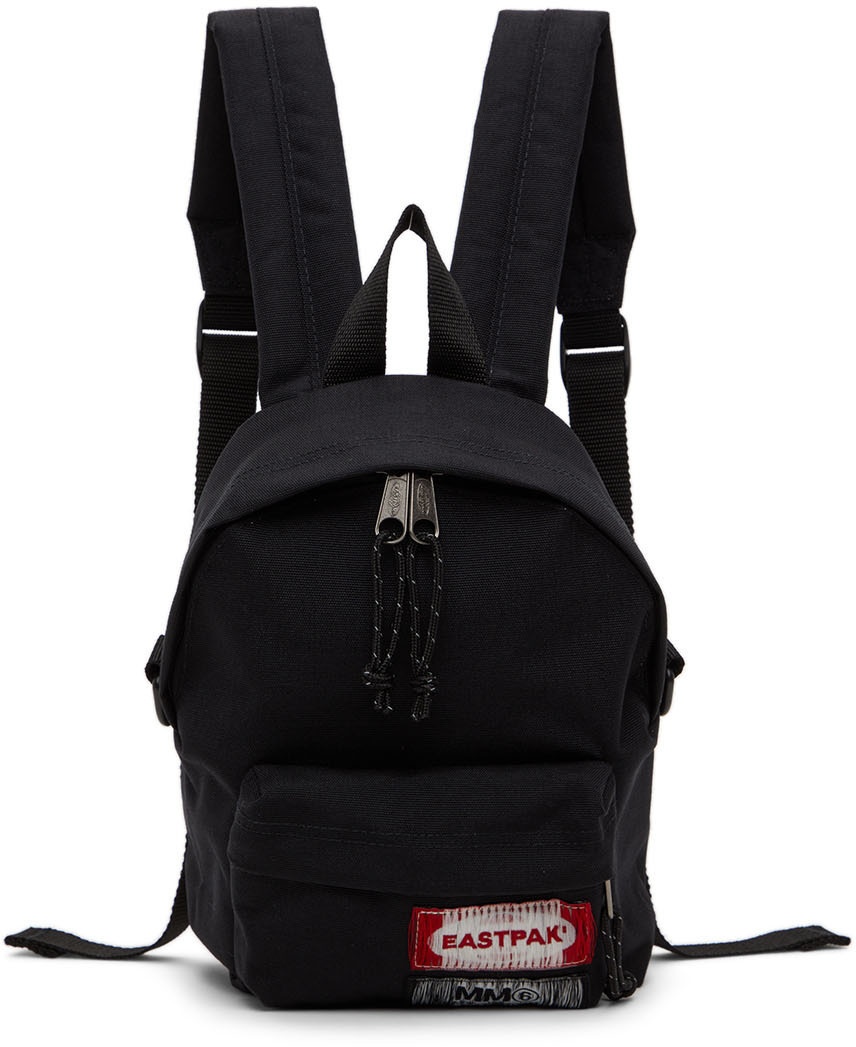 MM6 Maison Margiela Black Eastpak Edition Mini Shoulder Bag MM6