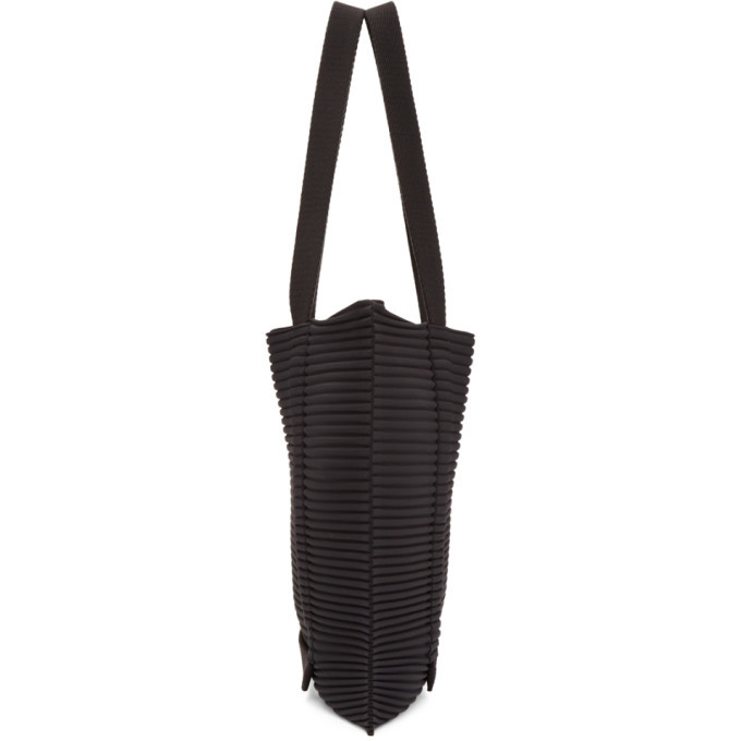 Homme Plisse Issey Miyake Black Pleats Flat Bag Homme Plisse Issey