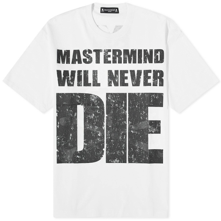 Photo: MASTERMIND WORLD Men's Forever T-Shirt in White
