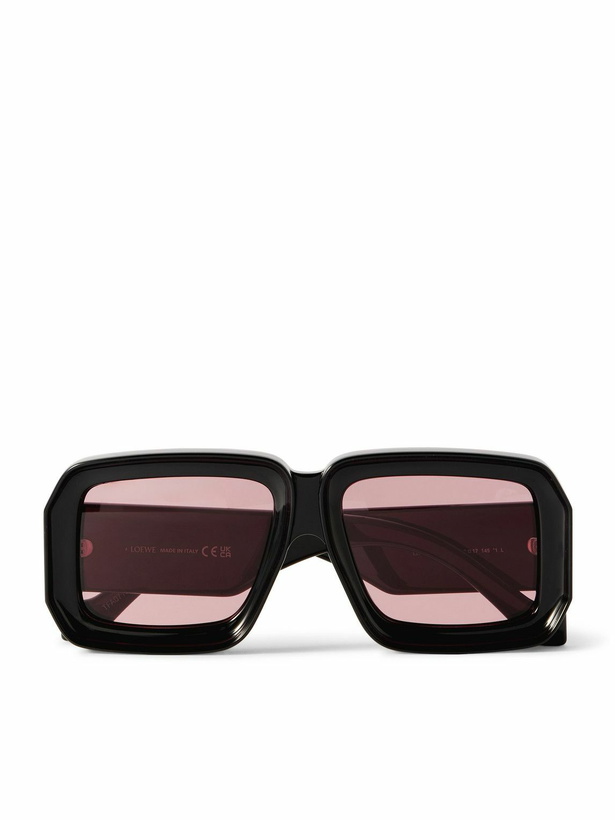 Photo: LOEWE - Paula's Ibiza Dive Oversized Square-Frame Acetate Sunglasses