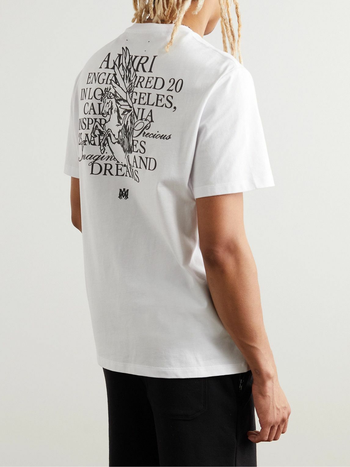 Christopher J ‼️AMIRI グラフィックプリント Tシャツ AMIRI グラフィックプリント Tシャツ XL - メルカリ