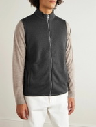 Peter Millar - Crown Recycled-Fleece Gilet - Gray