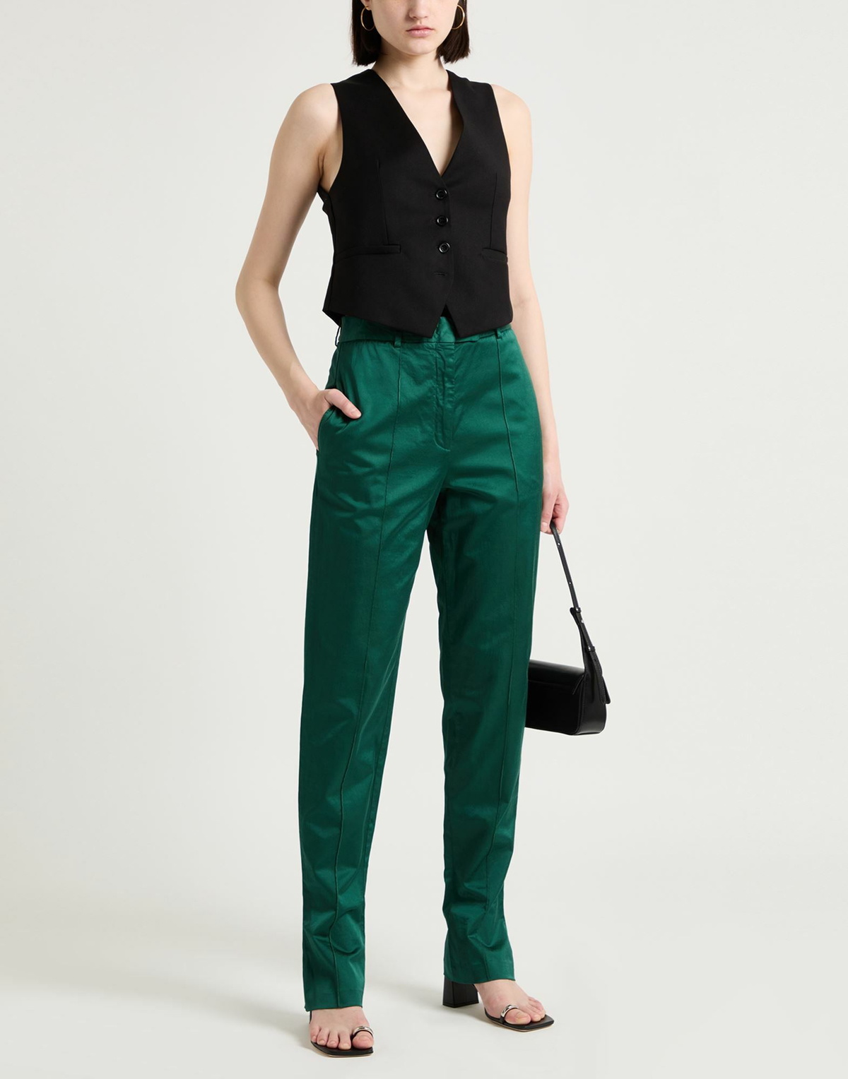 Cellar Door Womens Pants Emerald in Green