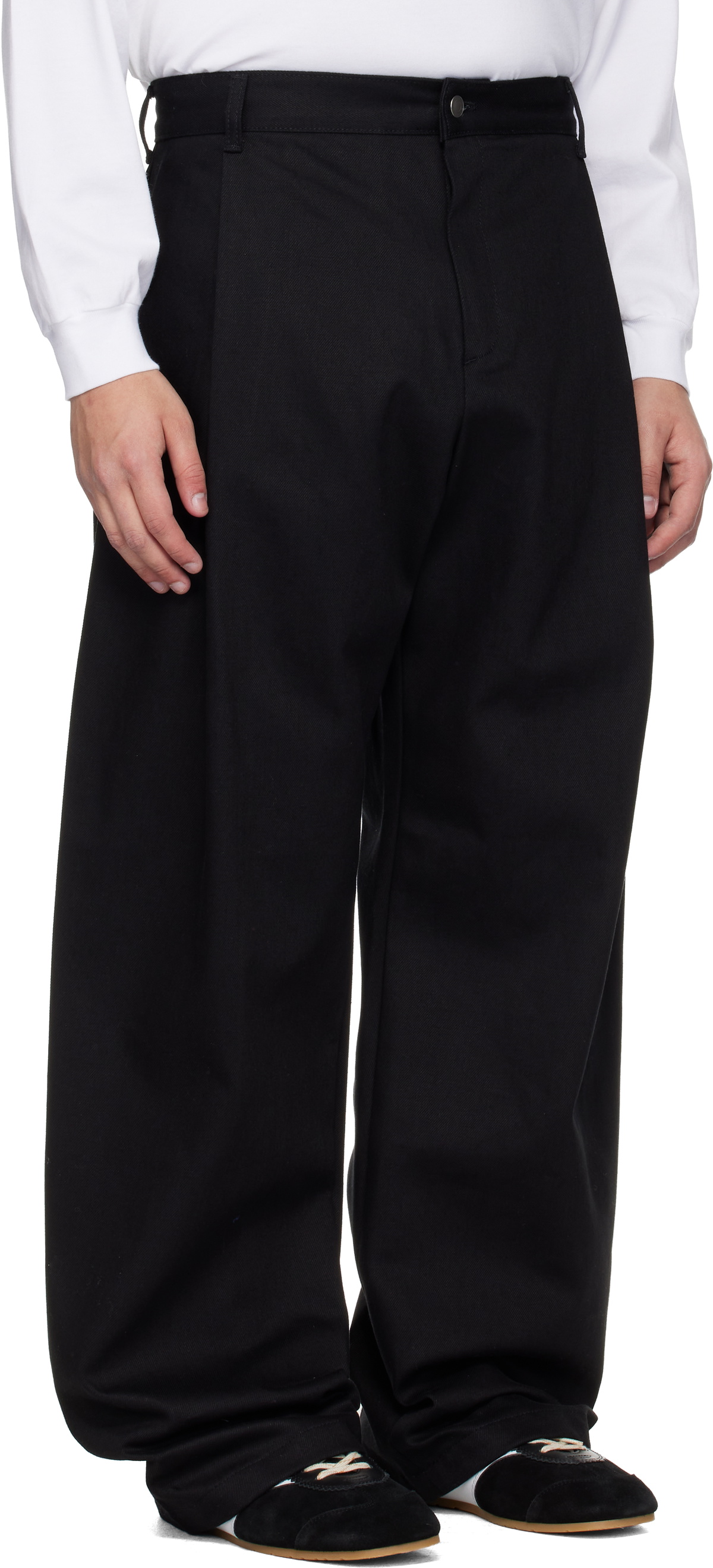 Seventh Black Denim 440 Bermuda Jeans