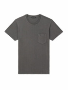TOM FORD - Slim-Fit Cold-Dyed Cotton-Jersey T-Shirt - Gray