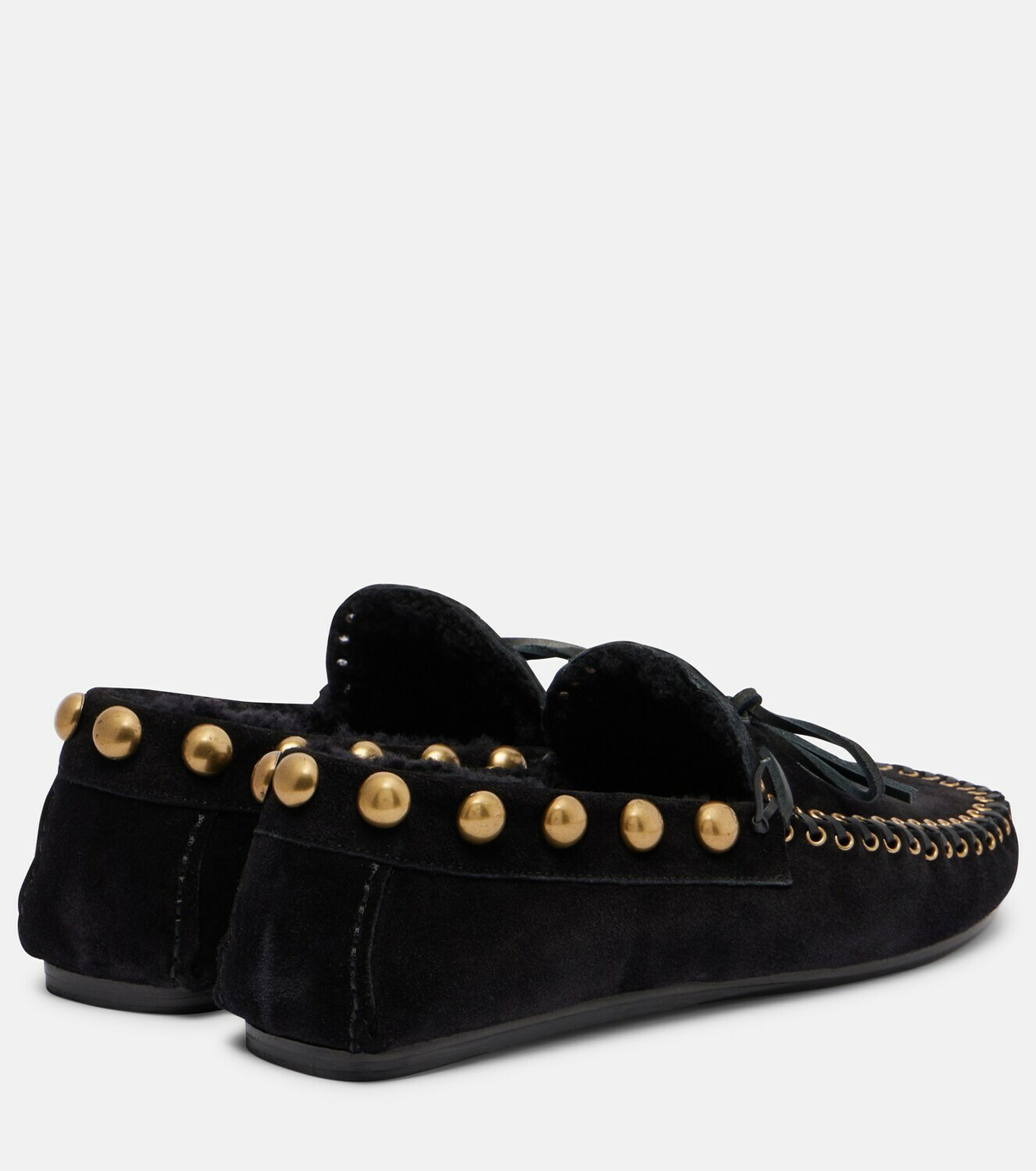 Isabel Marant Fitza studded suede loafers