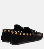 Isabel Marant Fitza studded suede loafers