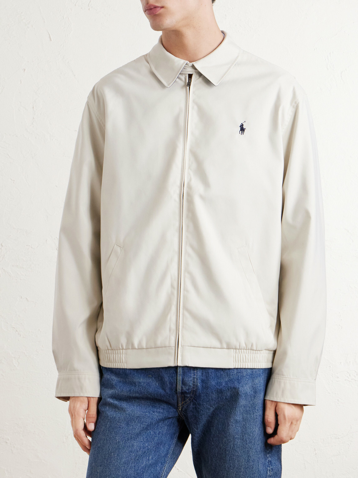 Polo Ralph Lauren - Logo-Embroidered Shell Jacket - Neutrals