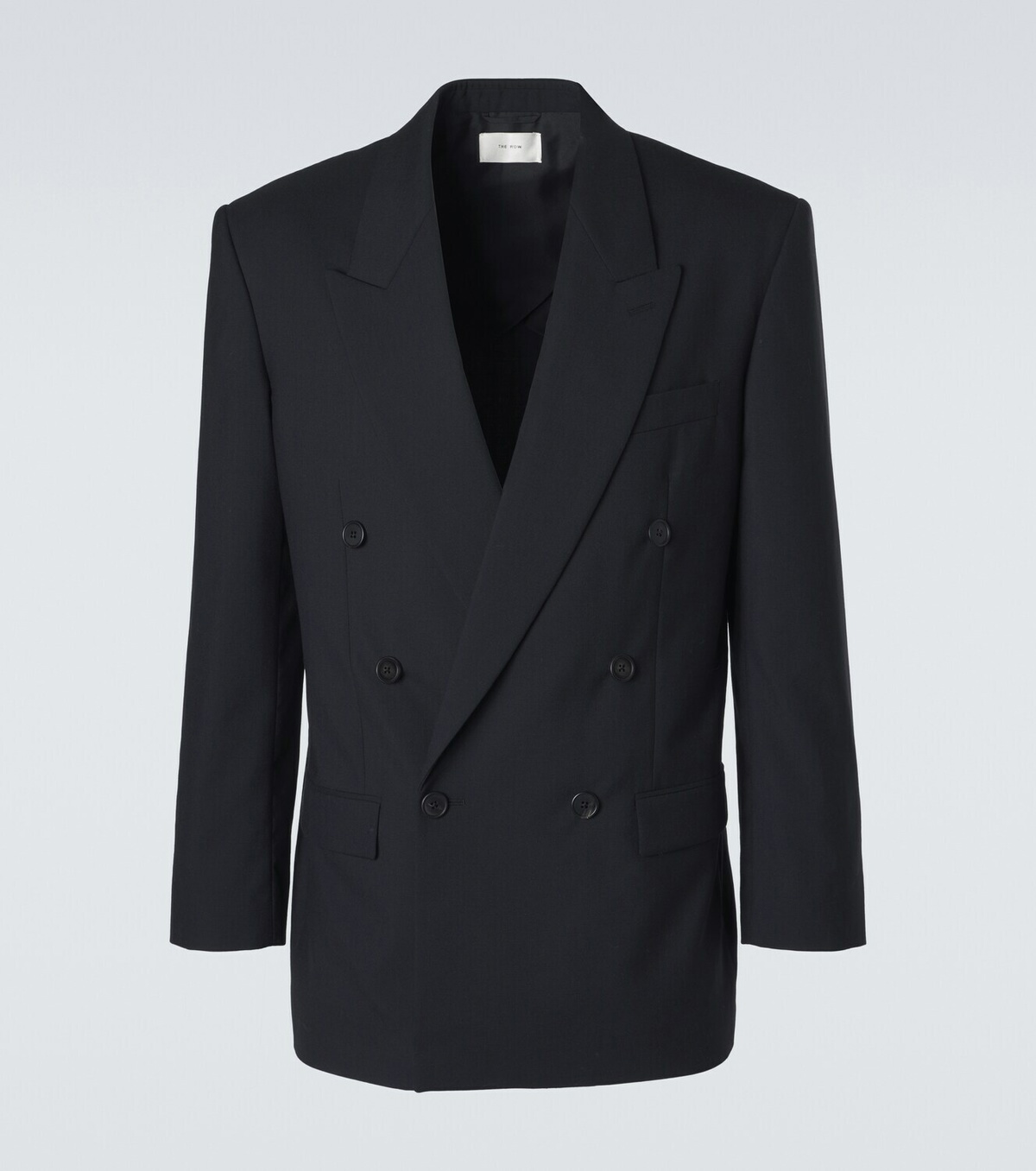 The Row Mazzy double-breasted wool blazer