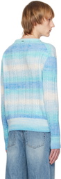 System Blue Gradient Sweater