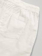 Onia - Linen-Blend Drawstring Trousers - White
