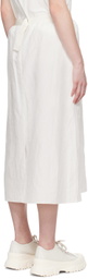Sofie D'Hoore White So Pencil Midi Skirt
