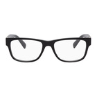 Versace Black Medusa Stud Rectangular Glasses