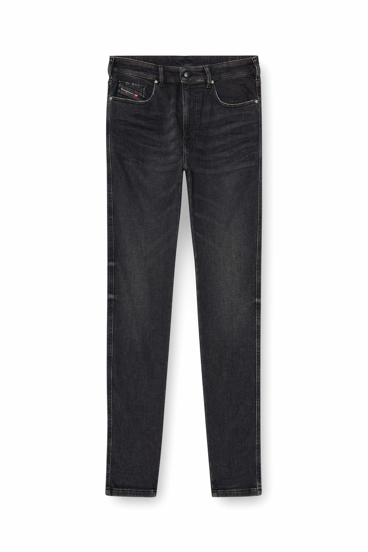 Diesel Slim Regular Waist 2062 D-Strukt Joggjeans - Jeans Mens in Black