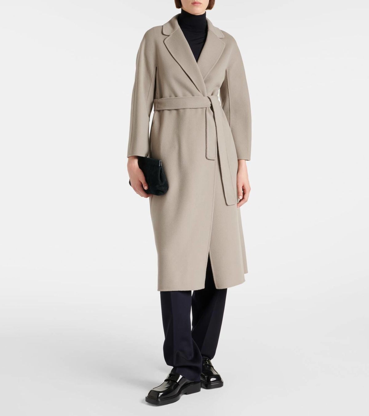 S Max Mara Wool wrap coat S Max Mara