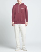 Aries Mens Sweatshirt Burgundy