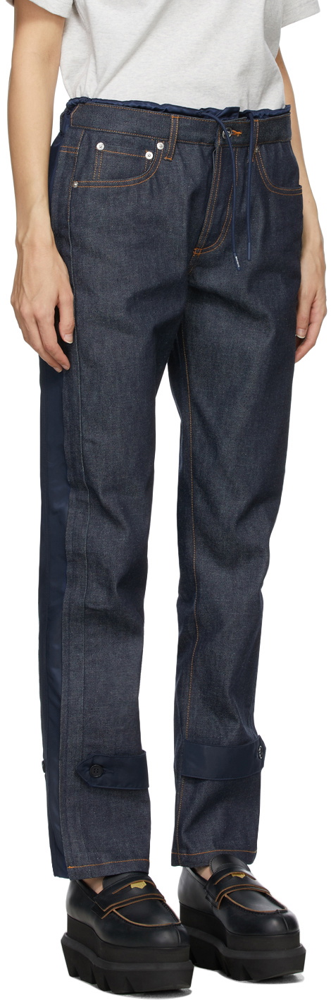 A.P.C. Indigo & Navy Sacai Edition Haru Jeans A.P.C.