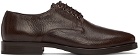 Lemaire Brown Leather Derbys