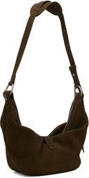 Marge Sherwood Brown Belted Medium Bag