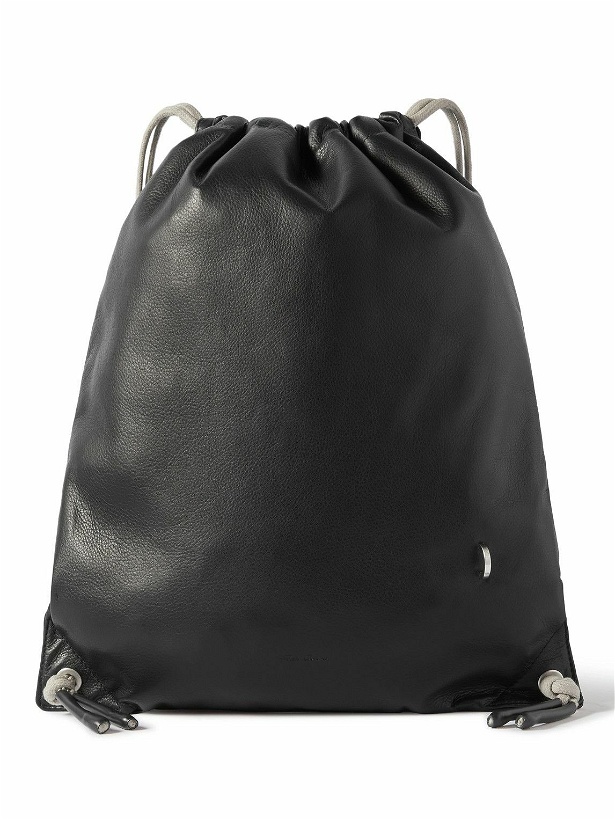 Photo: Rick Owens - Embellished Full-Grain Leather Backpack