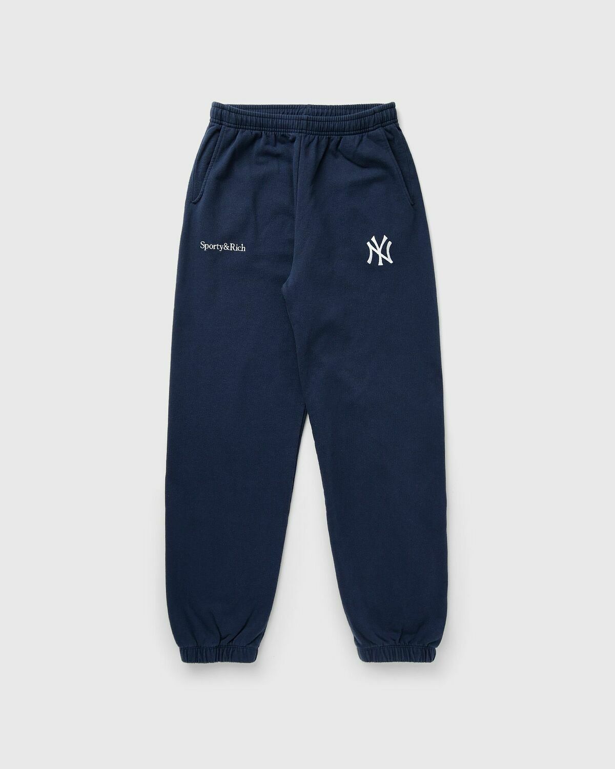 Sporty & Rich Yankees Serif Sweatpant Blue Sweatpants