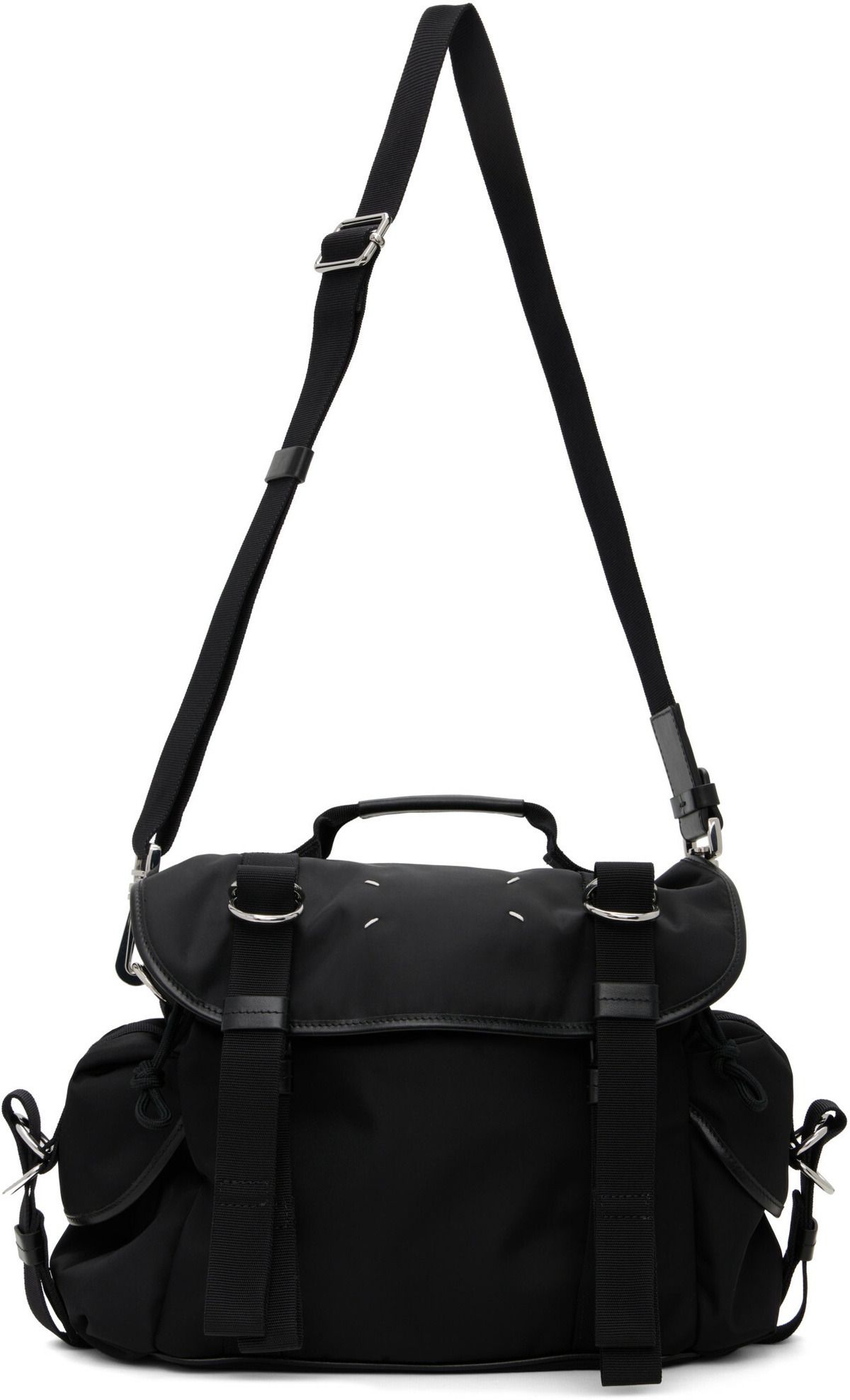 Maison Margiela Black Small High Tech Messenger Bag