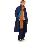 Sunnei Blue Quilted Coat