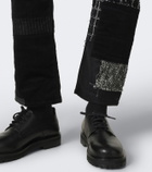 Junya Watanabe Patchwork cotton straight pants