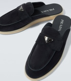 Prada Suede mules